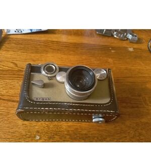 Argus Vintage Camera with Brown Leather Case